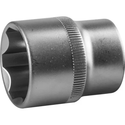 Торцовая головка ЗУБР &quot;МАСТЕР&quot; (1/2&quot;), Cr-V, SUPER LOCK, хроматированное покрытие, 24 мм 27725-24_z02 купить в Уфе