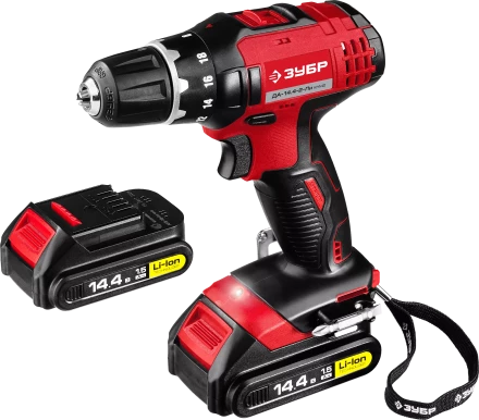 Дрель-шуруповерт 2 АКБ ДА-14.4-2-Ли КНМ2 серия МАСТЕР купить в Уфе