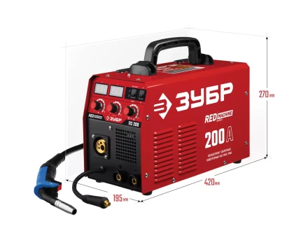 Полуавтомат сварочный инверторный МIG-MAG c функцией ММА ПС-200 серия МАСТЕР купить в Уфе