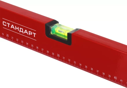 Уровень ЗУБР "СТАНДАРТ" коробчатый, 2 противоударные ампулы, 100см 34588-100 купить в Уфе
