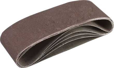 ЗУБР 75х457 мм, P40, лента шлифовальная СТАНДАРТ, для ЛШМ, 5 шт. (35342-040) купить в Уфе