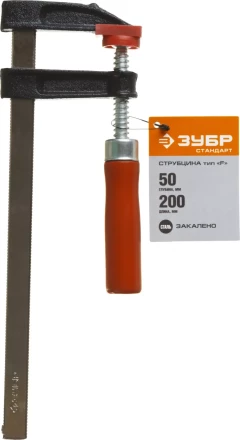 Струбцина с деревянной ручкой тип F серия СТАНДАРТ купить в Уфе