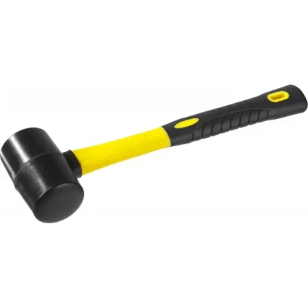 Киянка STAYER &quot;PROFESSIONAL&quot; резиновая ЧЕРНАЯ, с фиберглассовой ручкой 2054-40 купить в Уфе