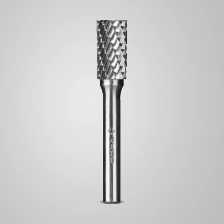 Зубр Твердосплавная борфреза B - цилиндр с торцевыми зубьями, 10 х 20 мм (28801-10-20) купить в Уфе