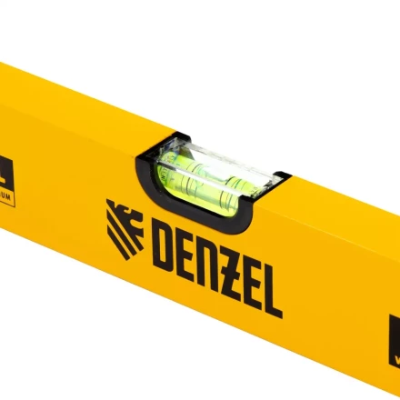 Уровень алюминиевый, 1200 мм, фрезерованный, 3 глазка Denzel 33684 купить в Уфе