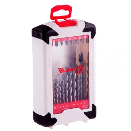 Набор сверл комбинированный сверла по металлу 1-6 мм бетону 4-8 мм дереву 3-8 мм биты 22 шт адаптер 44 предмета Pro Matrix 725644 купить в Уфе