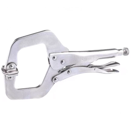 Зажим ручной увеличенный захват подвижные губки 270 мм Сибртех 18426 купить в Уфе