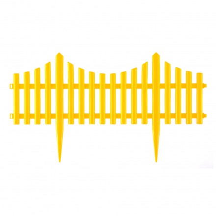 Забор декоративный Гибкий 24 x 300 см желтый Palisad 65016 купить в Уфе