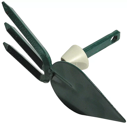 Мотыжка садовая RACO, лезвие лепесток, 3 зубца, с быстрозажимным механизмом, 75мм 4230-53819 купить в Уфе