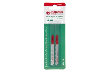 Пилки для лобзика HAMMER 204-129 JG MT T118B (2 шт.) купить в Уфе