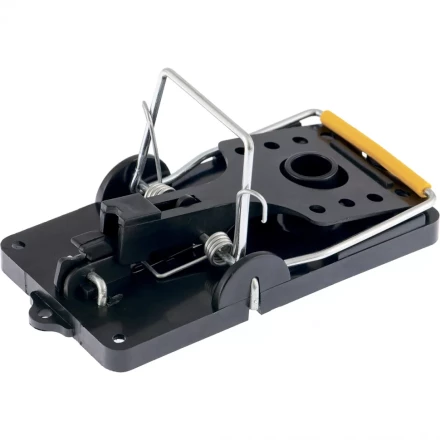 Мышеловка пластиковая открытая металлический механизм малая 100х45 мм 2 штук СИБРТЕХ 94125 купить в Уфе