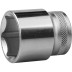 Торцовая головка KRAFTOOL &quot;INDUSTRIE QUALITAT&quot;, Cr-V, FLANK, хромосатинированная, 1/2&quot;, 30 мм 27805-30_z01 купить в Уфе