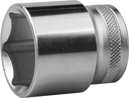 Торцовая головка KRAFTOOL &quot;INDUSTRIE QUALITAT&quot;, Cr-V, FLANK, хромосатинированная, 1/2&quot;, 30 мм 27805-30_z01 купить в Уфе