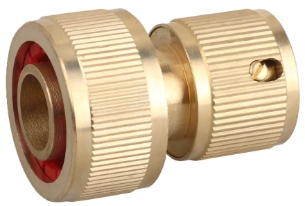 Соединитель GRINDA с автостопом, латунный, 3/4" 8-426130 купить в Уфе