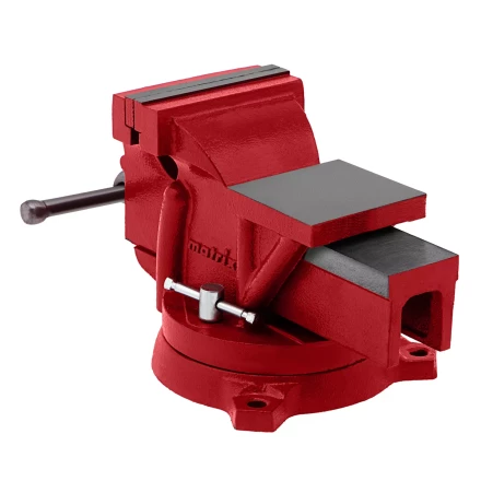 Тиски слесарные, 100 мм, поворотные, с наковальней// Matrix 18600 купить в Уфе