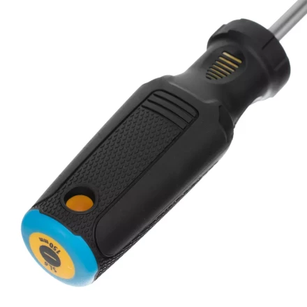 Отвертка SL6x150 мм, CrV, трехкомпонентная рукоятка Denzel 12199 купить в Уфе