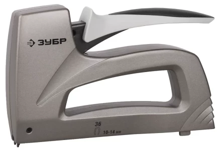 Степлер ЗУБР &quot;ПРЕМИУМ&quot;, пластинчатая пружина, литой корпус, тип 36 31512_z01 купить в Уфе
