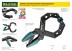 Струбцина KRAFTOOL &quot;EcoKraft&quot; ручная, пластиковый корпус, 0-100мм 32224-10 купить в Уфе