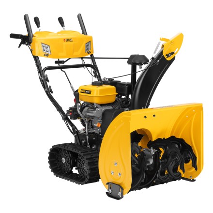 Бензиновая снегоуборочная машина Denzel SBM 610DT PRO, 212cc, гусеницы, эл.старт, блок. дифф. купить в Уфе