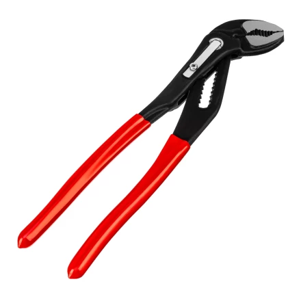 Клещи переставные 250 мм Matrix, кнопочный механизм, хром-ванадий, обливные рукоятки 17926 купить в Уфе