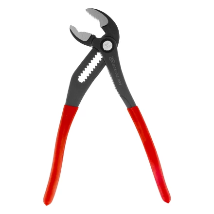 Клещи переставные 250 мм Matrix, кнопочный механизм, хром-ванадий, обливные рукоятки 17926 купить в Уфе