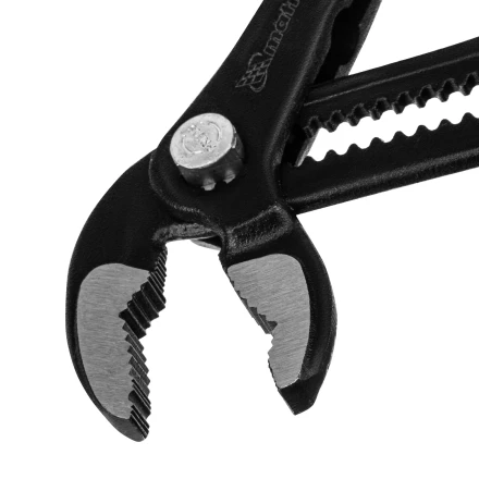 Клещи переставные 250 мм Matrix, кнопочный механизм, хром-ванадий, обливные рукоятки 17926 купить в Уфе