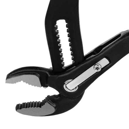 Клещи переставные 250 мм Matrix, кнопочный механизм, хром-ванадий, обливные рукоятки 17926 купить в Уфе