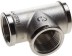 Тройник GENERAL FITTINGS никелированная латунь, г/г/г, 3/4&quot; 51052-3/4 купить в Уфе