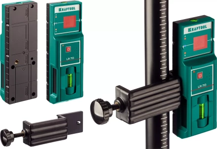 Детектор для линейного нивелира, KRAFTOOL 34607 купить в Уфе