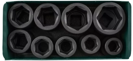 Набор головок торцевых ударных 1&quot;DR 24-50мм 9предметов Jonnesway S03A8109S 48315 купить в Уфе