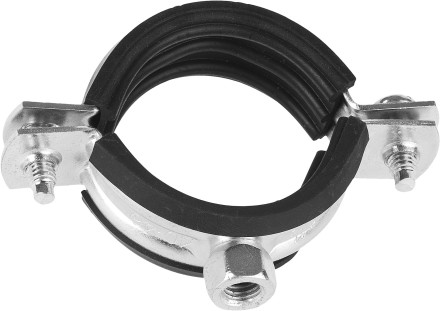 ЗУБР. Хомут трубный с гайкой, оцинкованный, 1/2&quot;, 1шт 37850-20-24-1 купить в Уфе