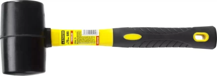 Киянка STAYER &quot;PROFESSIONAL&quot; резиновая ЧЕРНАЯ, с фиберглассовой ручкой 2054-75 купить в Уфе