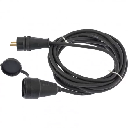 Удлинитель электрический силовой 10 м 1 розетка КГ 3 х 1,5 мм 16 А тип УХЗ-16 Россия Denzel 96030 купить в Уфе