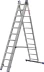 Лестница ЗУБР универсальная, трехсекционная со стабилизатором, 11 ступеней 38831-11 купить в Уфе