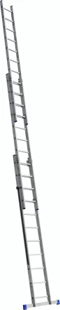 Лестница ЗУБР универсальная, трехсекционная со стабилизатором, 11 ступеней 38831-11 купить в Уфе