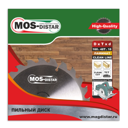 Пильный диск MOS-DISTAR (Cтандарт) ламинат PSL1604832 купить в Уфе