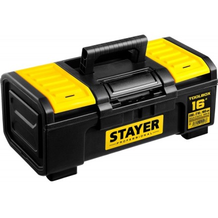Ящик для инструмента &quot;TOOLBOX-16&quot; пластиковый, STAYER Professional 38167-16 купить в Уфе