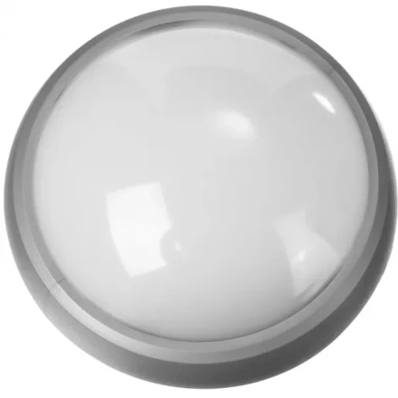 Светильник STAYER &quot;PROFI&quot; PROLight светодиодный, влагозащищенный IP65, пластиковый корпус, PC, влагозащищенный, круг, металлик, 4000К, 7(60Вт) 57362-60-S купить в Уфе