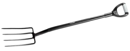 Вилы ЗУБР &quot;МАСТЕР&quot; АРТЕЛЬ садовые, стальной черенок, двухкомпонентная рукоятка, 290x190x1170мм 39567 купить в Уфе