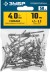 ЗУБР 4.0 x 10 мм, 50 шт, стальные заклепки, Профессионал (313126-40-10) купить в Уфе