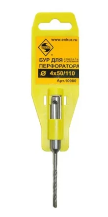 Бур SDS+  ф 4х 50/110 усиленный  10/50/300 10900 купить в Уфе