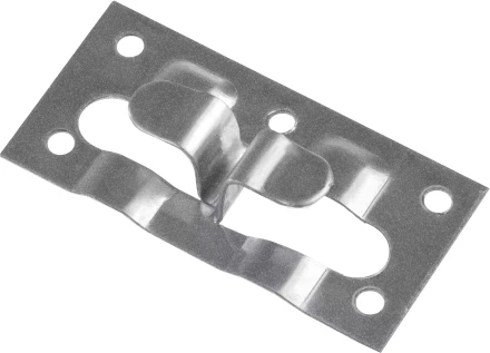 ЗУБР Кляймер-КГ, 10 x 34 x 70 мм, цинк, 50 шт, угловой крепеж для керамогранита (30857) купить в Уфе