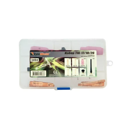 Набор комплектующих TIG17/18/26 FoxWeld купить в Уфе