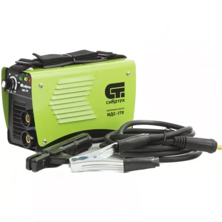Аппарат инверторный дуговой сварки СИБРТЕХ ИДС-170 94375 купить в Уфе
