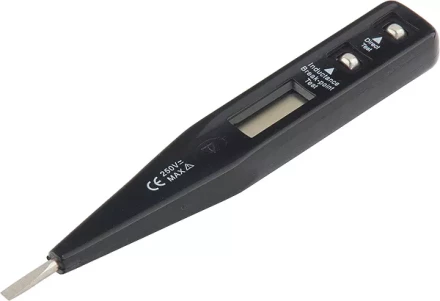 Тестер напряжения 12–220 В жидкокристаллический дисплей SPARTA 130805 купить в Уфе