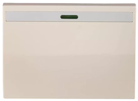 Выключатель СВЕТОЗАР &quot;ЭФФЕКТ&quot; проходной, с эффектом свечения, одноклавишный, без вставки и рамки, бежевый, 10A/~250B SV-54438-B купить в Уфе