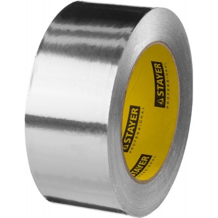 Алюминиевая лента, STAYER Professional 12268-50-50, до 120°С, 50мкм, 50мм х 50м 12268-50-50 купить в Уфе