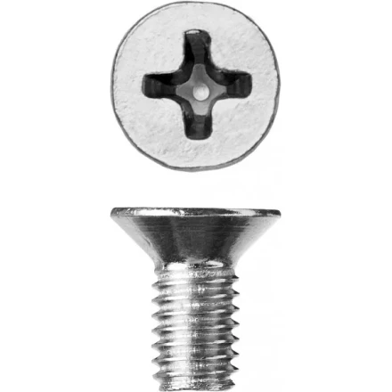 Винт ЗУБР &quot;МАСТЕР&quot; DIN 965, класс прочности 4.8, оцинкованный, M5x10мм, 5кг 303110-05-010 купить в Уфе