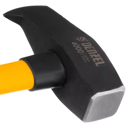 Колун-кувалда 4000 г Denzel 21852, кованая, фибергласовая  рукоятка c TPR покрытием, 880 мм купить в Уфе