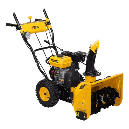 Гибридная снегоуборочная машина с функц. подметания Denzel SWB-600, 212 сс, руч. старт, 2 насадки купить в Уфе